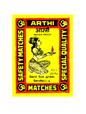 Arthi (matchbox cover)