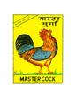 Master Cock (matchbox cover)