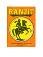 Ranjit (matchbox cover)